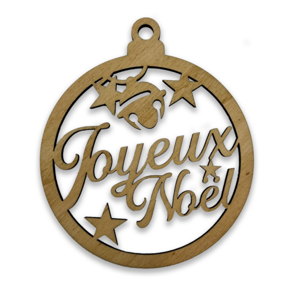 Boules Joyeux Noël (3 variantes)