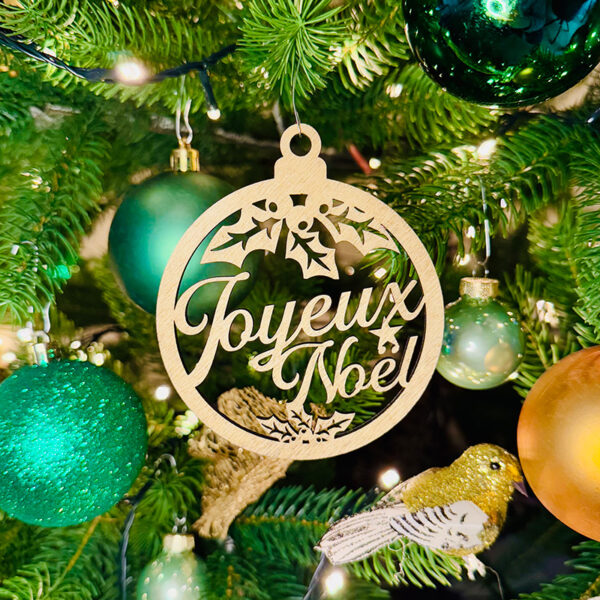 Boules Joyeux Noël (3 variantes) – Image 3
