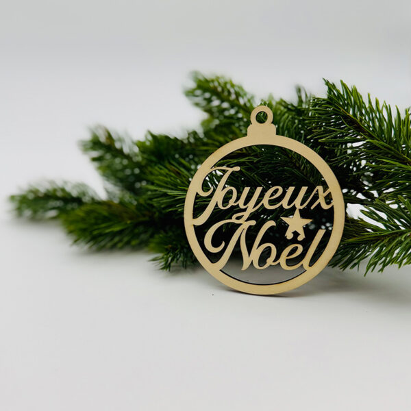 Boules Joyeux Noël (3 variantes) – Image 2