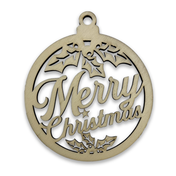 Boules Merry Christmas (3 variantes)