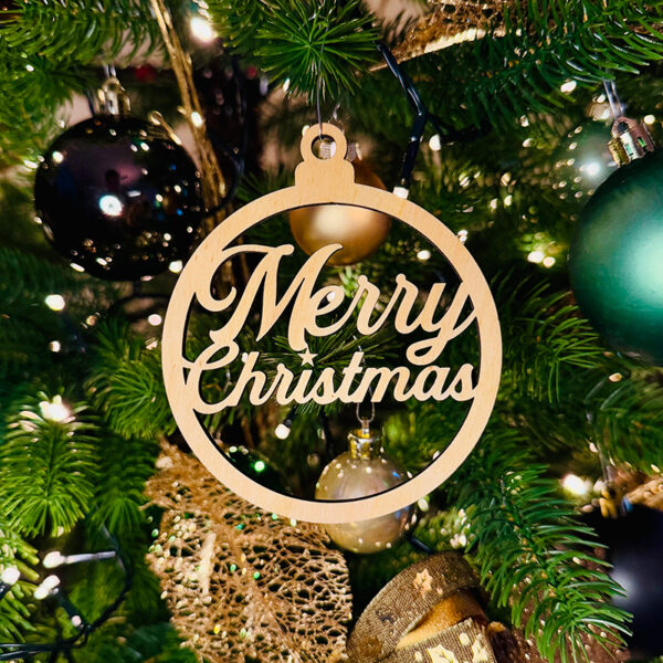 Boules Merry Christmas (3 variantes) – Image 2