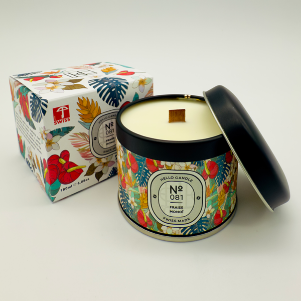Bougie N° 81 - Fraise Monoï – Image 3