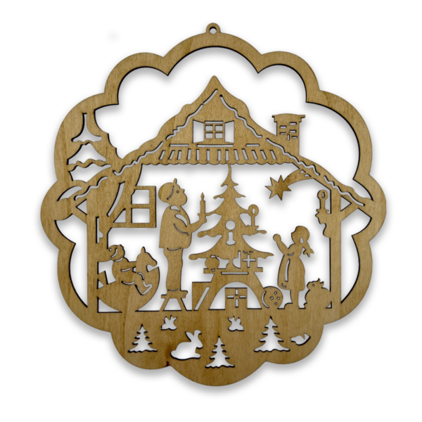 Déco porte d'entrée Chalet