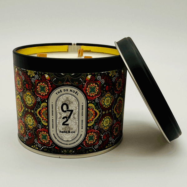 Bougie N° 72 - Thé de Noël – Image 4