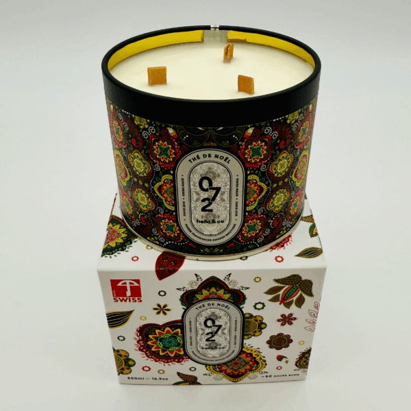 Bougie N° 72 - Thé de Noël – Image 3