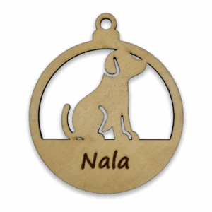 Boules personnalisables avec gravure - Chien - Chat