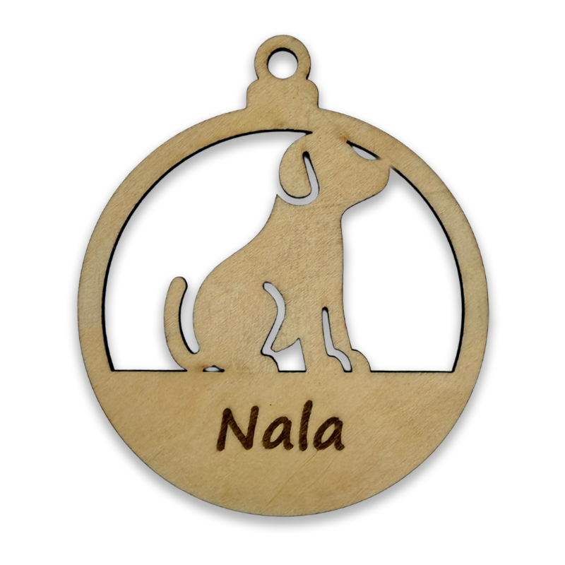 Boules personnalisables avec gravure - Chien - Chat