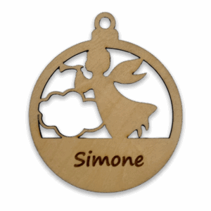 Boules personnalisables avec gravure - Anges (3 variantes)