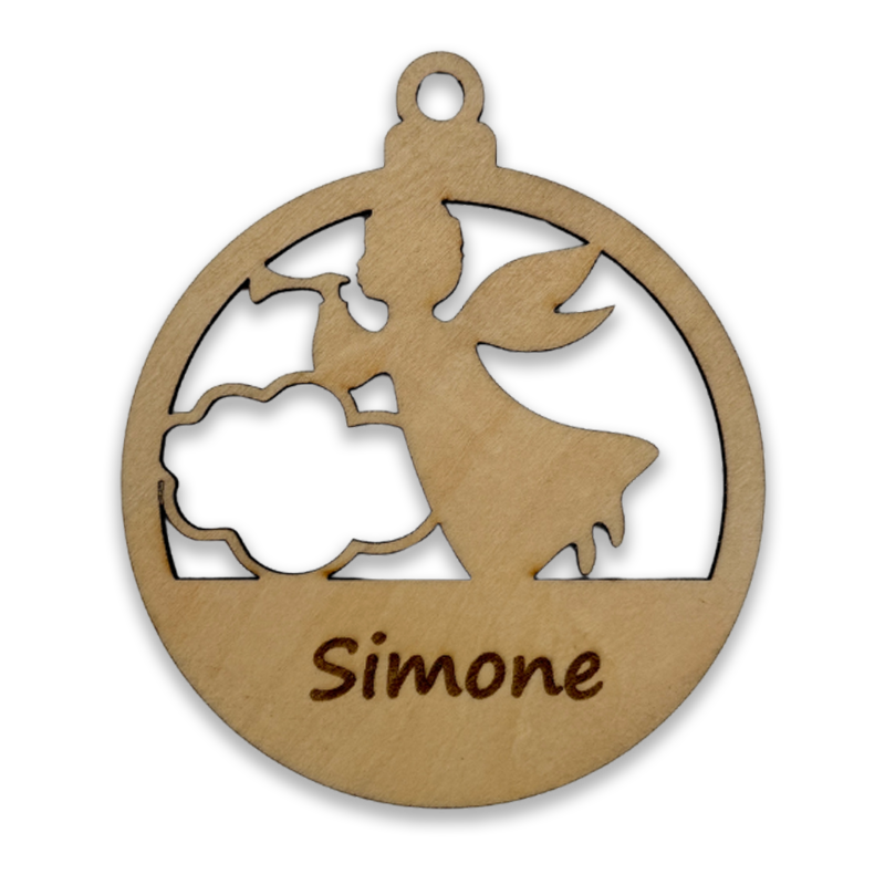 Boules personnalisables avec gravure - Anges (3 variantes)