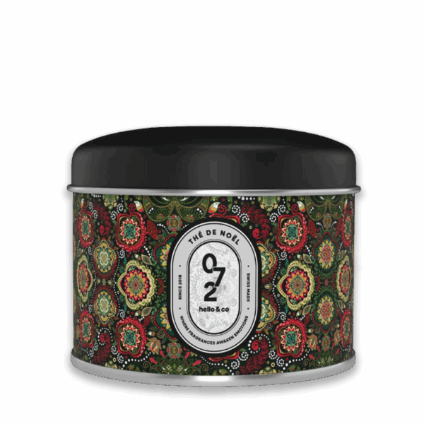 Bougie N° 72 - Thé de Noël