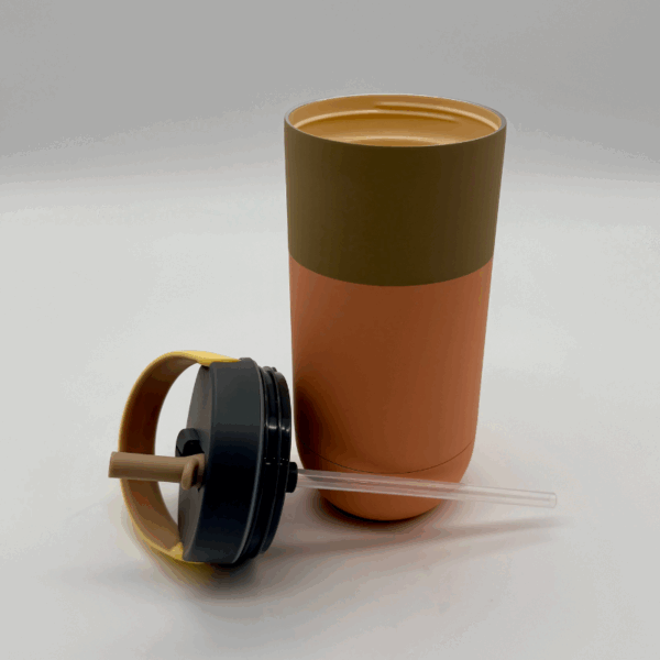 Gourde Orbit - Pastel Orange – Image 3