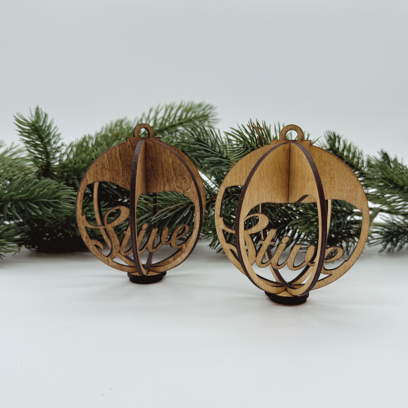 Boules 3D personnalisables avec prénom – Image 3