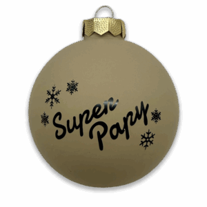 Boules en verre personnalisables avec gravure