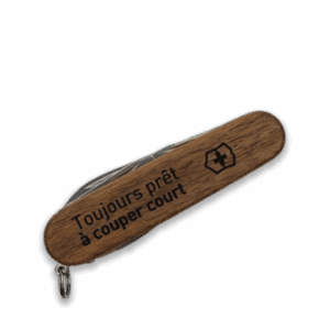 Couteau de poche avec gravure