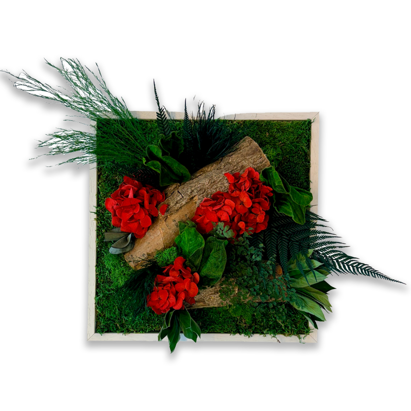 Tableau "L'hortensia"