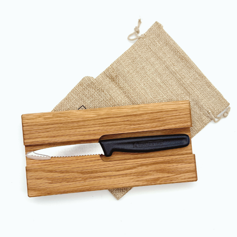 Planchette avec couteau - Chêne – Image 3