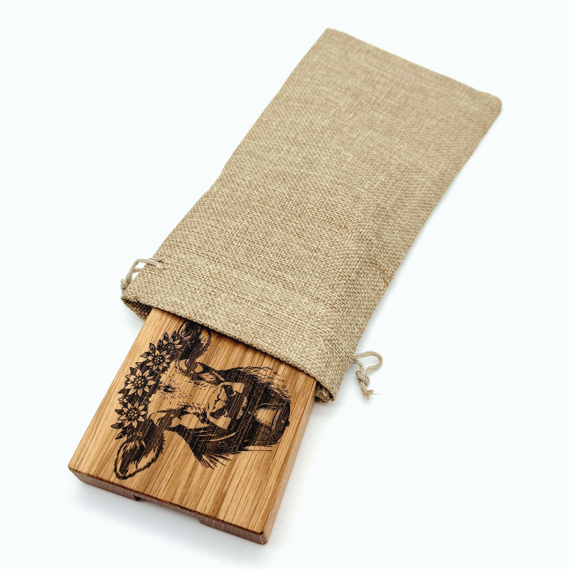 Planchette avec couteau - Chêne – Image 4