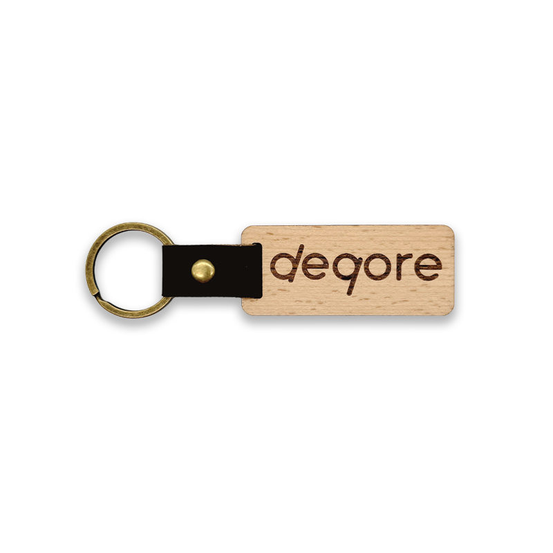 Porte-clés rectangle - Entreprise
