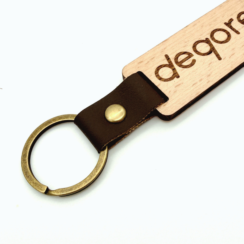 Porte-clés rectangle - Entreprise – Image 4