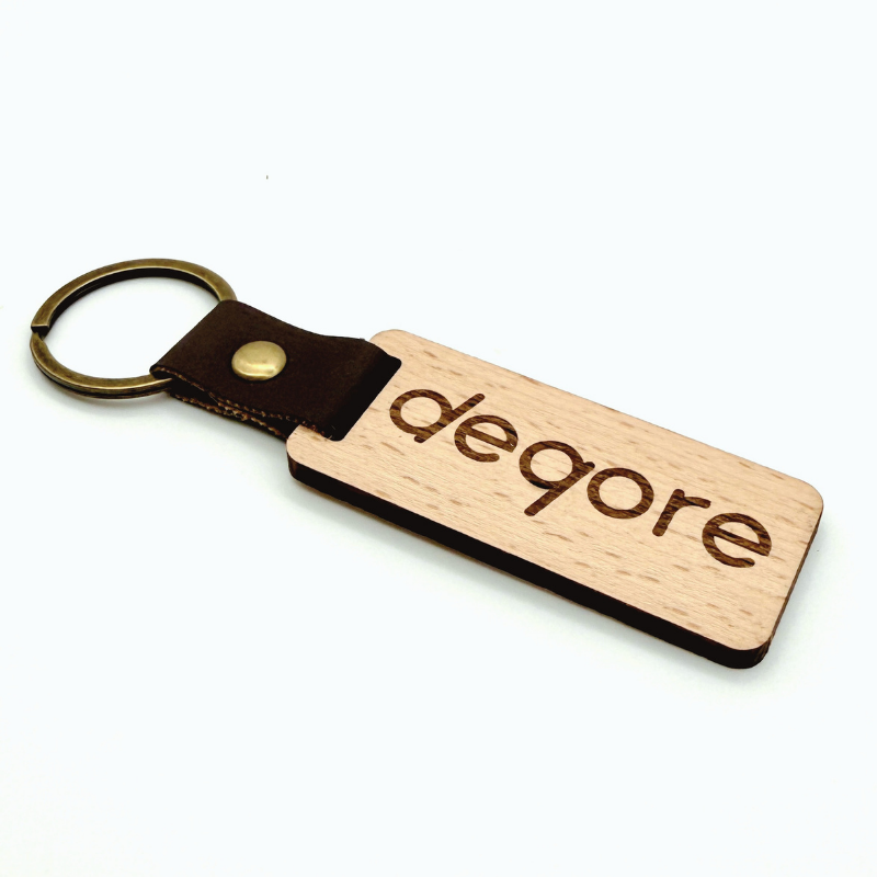 Porte-clés rectangle - Entreprise – Image 3
