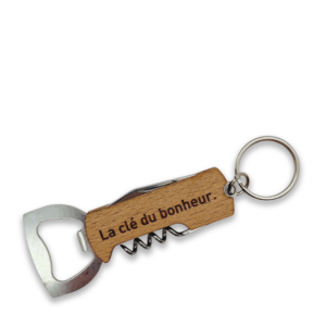 Porte-clés Décapsuleur